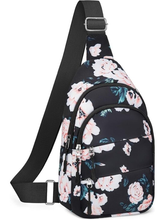 Handbags - Women's Flora Lightweight Small Hiking Sling Outdoors Travel Crossbody Bags